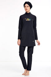 Adasea Burkini Swimsuit-2238 Voile Fashion